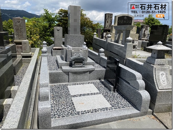 墓地お墓のリノベーション改修工事は１級技能士のいる店石井石材へ (1)