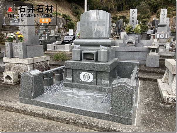 静岡伊豆伊東でつくる独立型納骨室のお墓は石井石材１