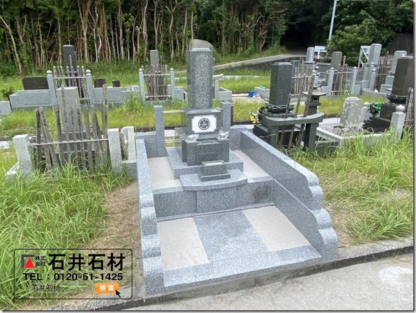 伝統的な和形墓石をつくるなら伊東伊豆河津の石井石材１